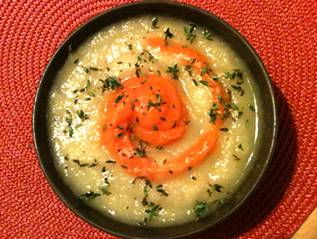 Description: Celery-Root-Soup-Served-4x6.jpg