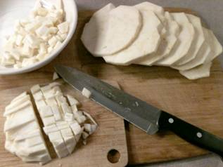 Description: Celery-Root-Soup-Prep-2-4x6.jpg