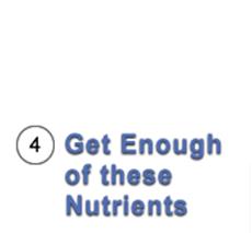 Description: Description: Description: Description: Description: Description: Description: Description: Description: Description: #4. Get Enough of These Nutrients: Dietary Fiber, Vitamin A, Vitamin C, Calcium, and Iron.